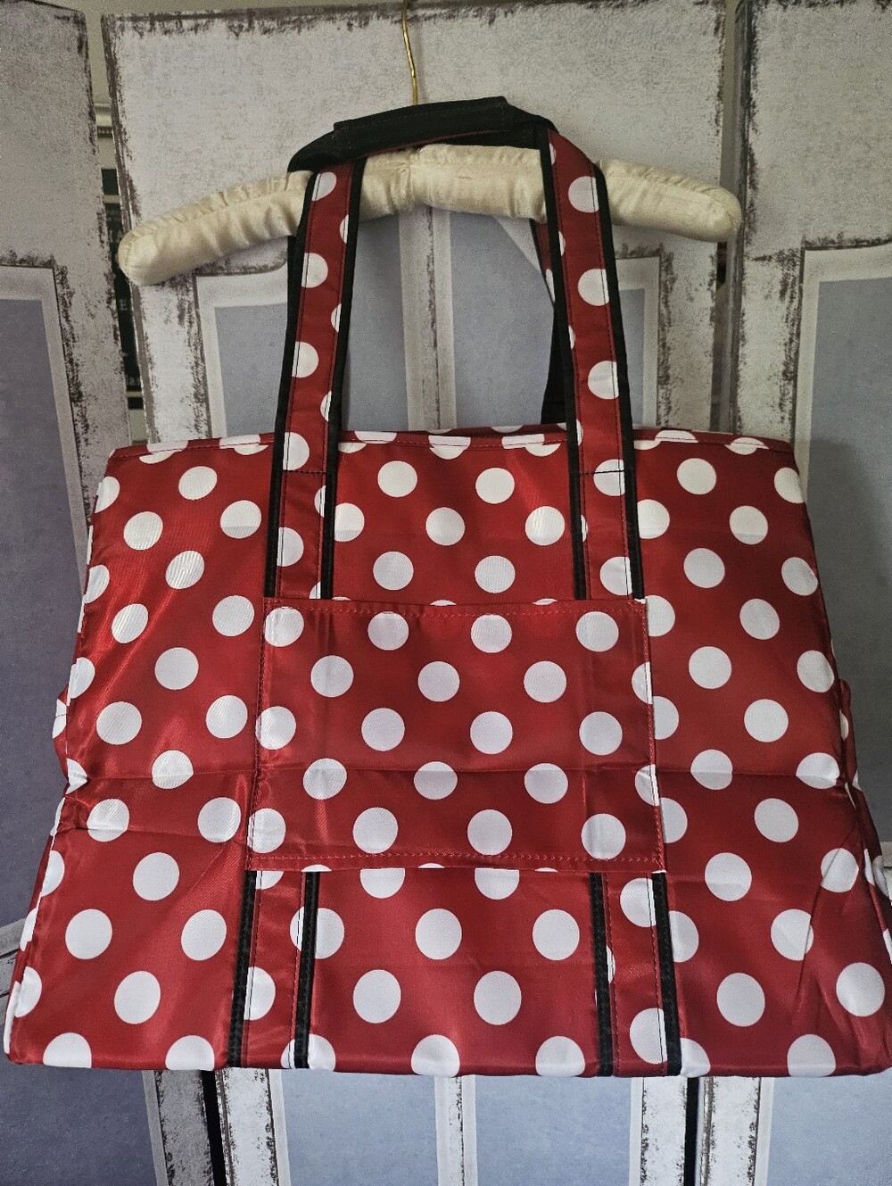 NWT Lug Minnie Mouse Jumbo Shopper Tote "Rover XL" Disney Collectible - Picture 2 of 9